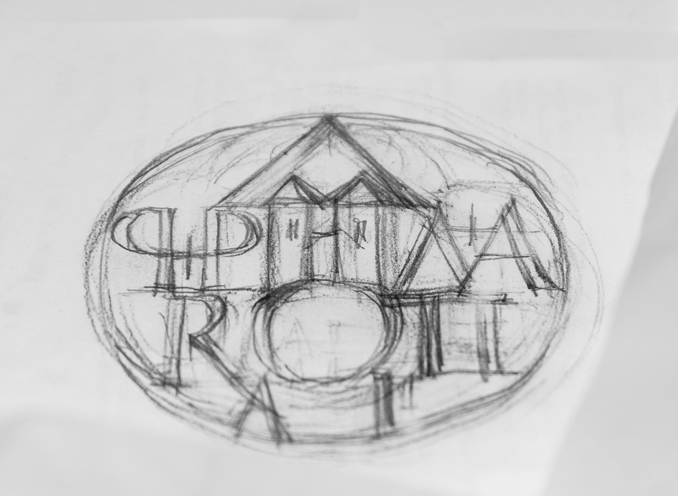 Glockenzier - Skizze von Georg Dünstl