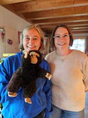 Geli Bauer und Christiene Dittel