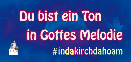 #indakirchdahoam - Banner-blau-Ton