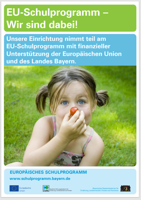 Förderhinweis EU-Schulprogramm