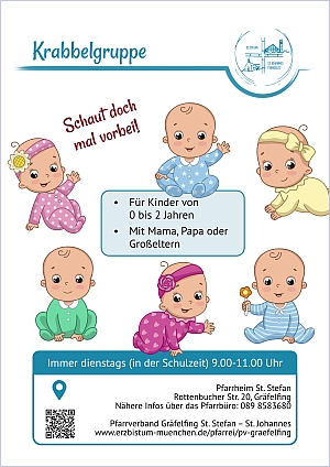 Plakat Krabbelgruppe