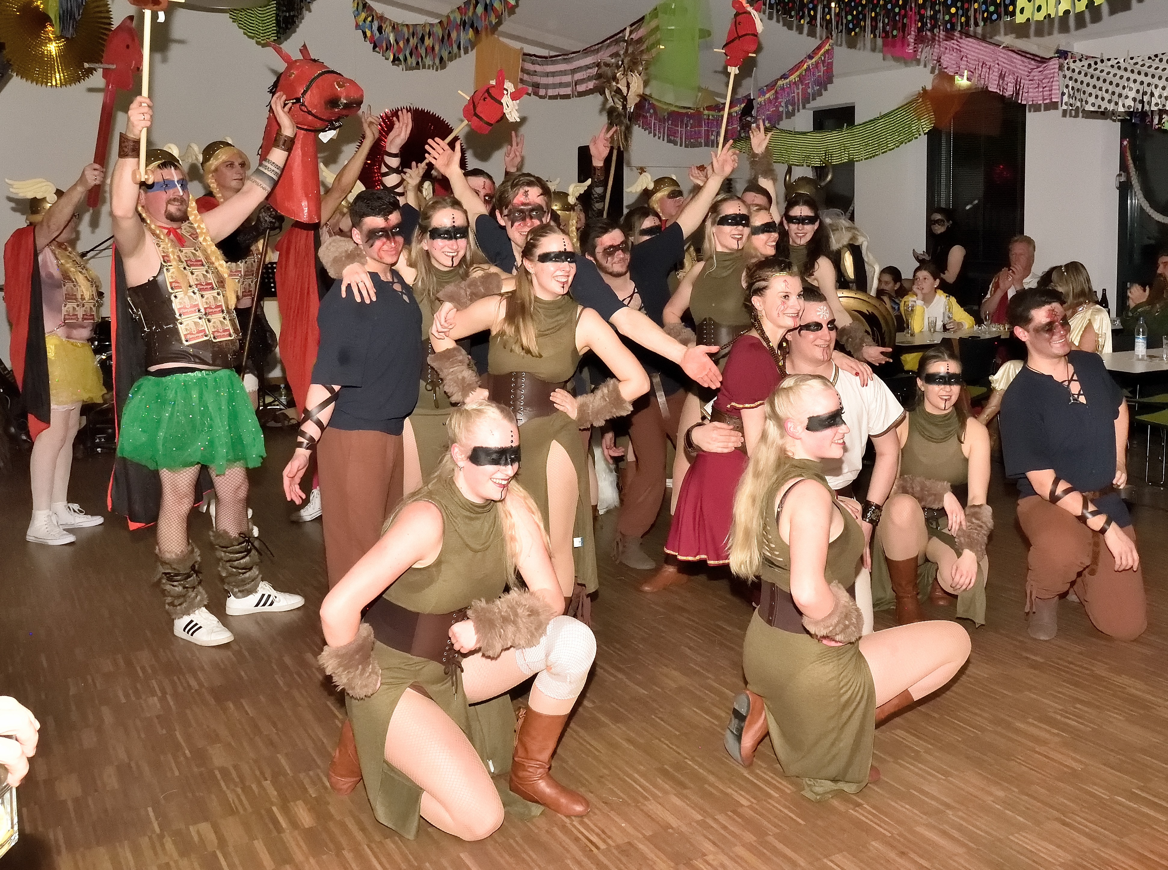 Auftritt der Kastenauer Faschingsgarde