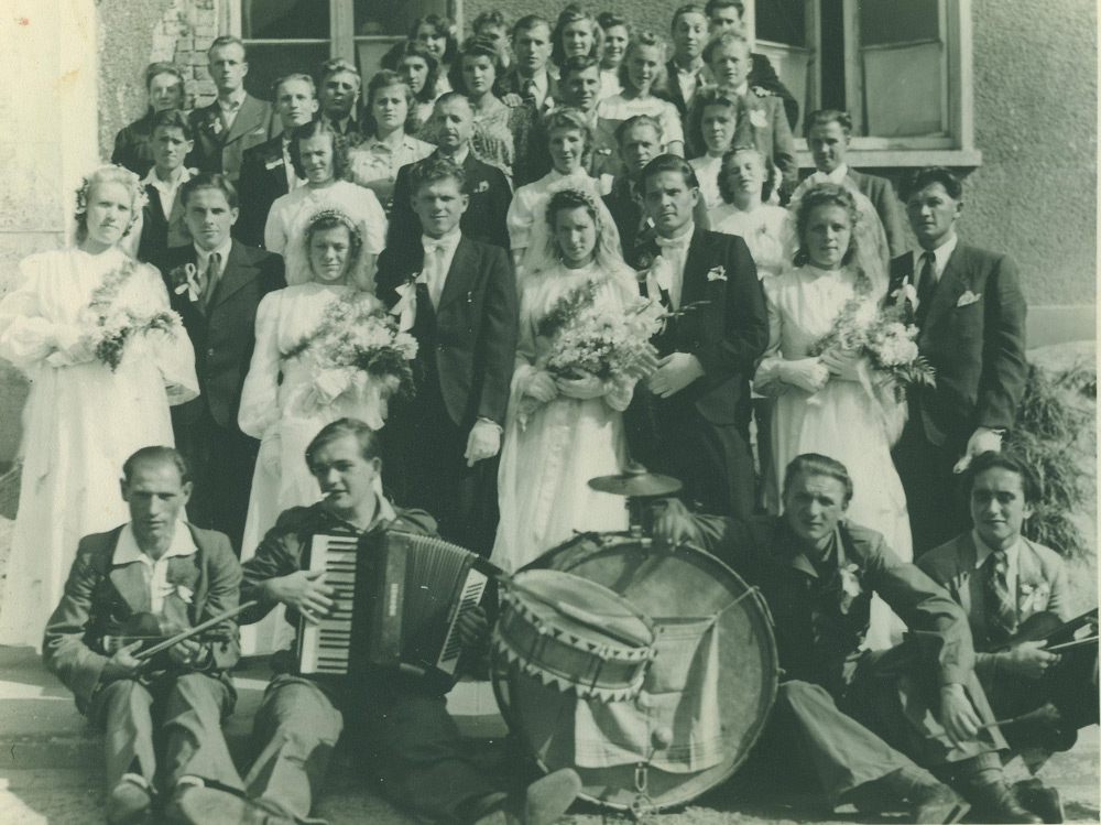 historische aufnahme polnische hochzeiten in rosenheim
