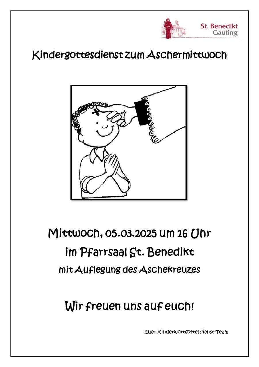 Plakat Aschermittwoch 2025
