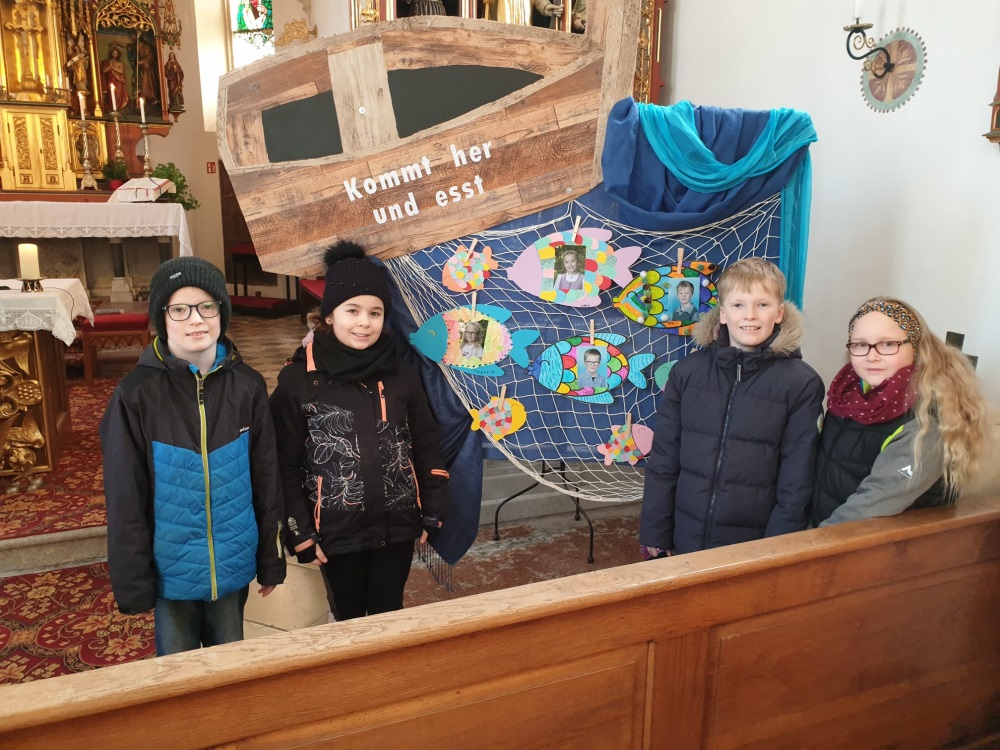 Vorstellung Kommunionkinder