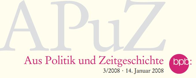 Cover APuZ 2008