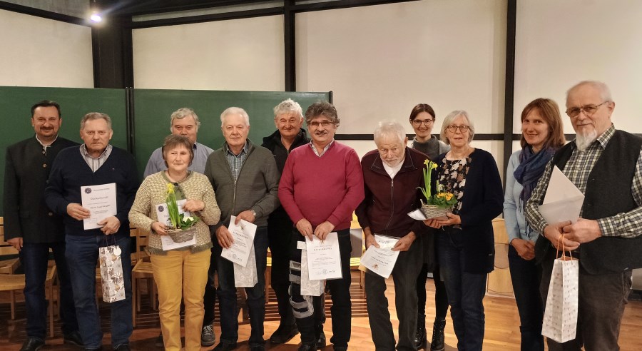 Neujahrsempfang_2025 Ehrungen