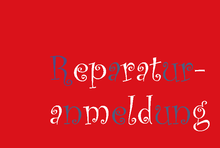 Kachel Reparaturanmeldung