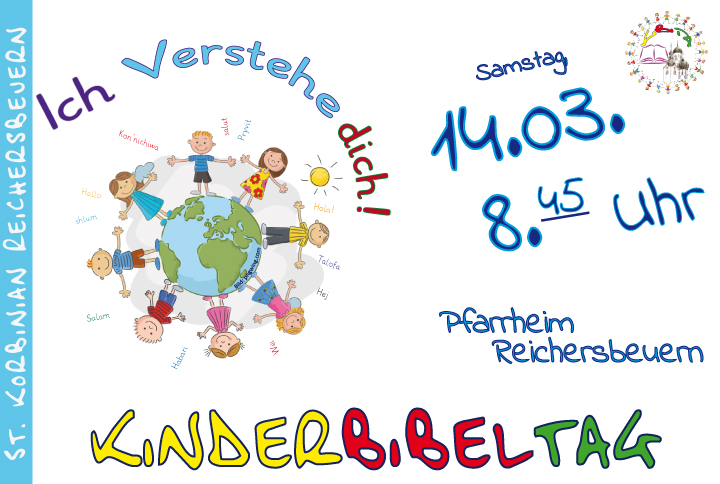 Einladung zum Kinderbibeltag in Reichersbeuern