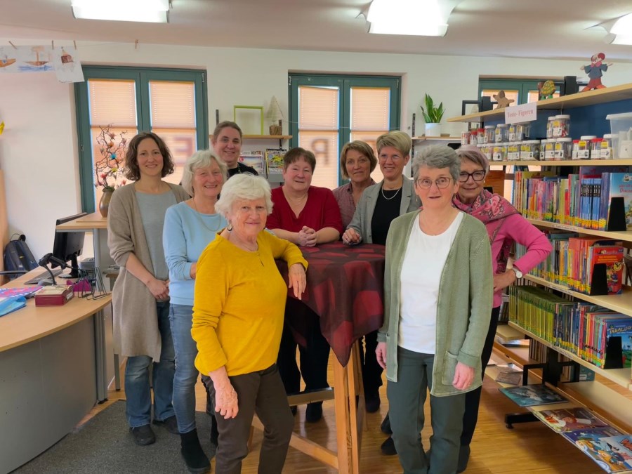 Aktuelles Bücherei-Team St. Margareta Altenmarkt