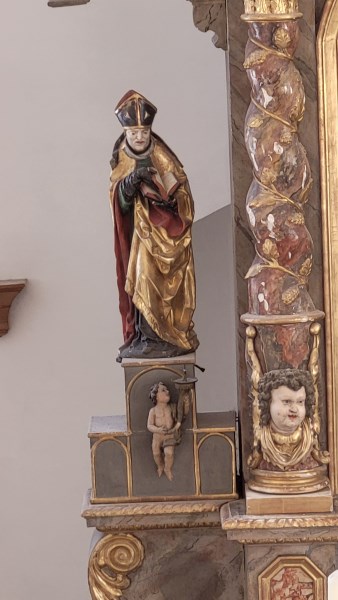 Figur SN Hochaltar links