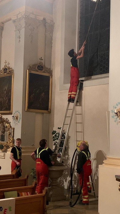Kirchenputz in Rohrdorf