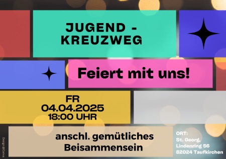 Jugendkreuzweg-Plakat