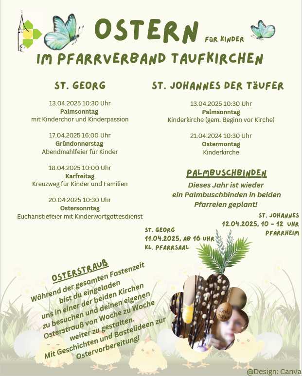 Ostern2025 für Kinder imm Pfarrverband