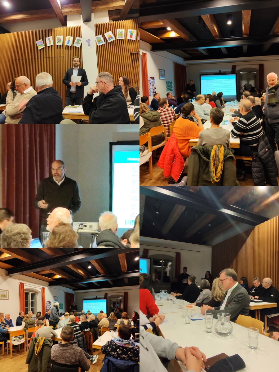 Eindrücke von der Frühjahrsvollversammlung 2025 in Oberdorfen