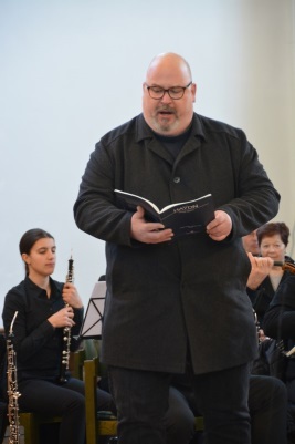 Bassolist beim Stabat Mater von Haydn