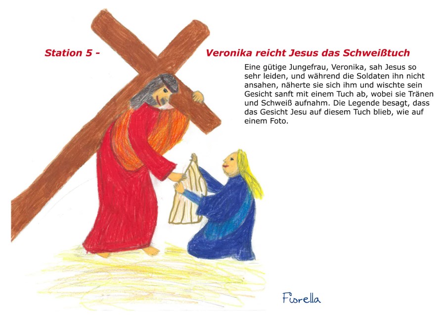 Kreuzweg von und für Kinder Station 5