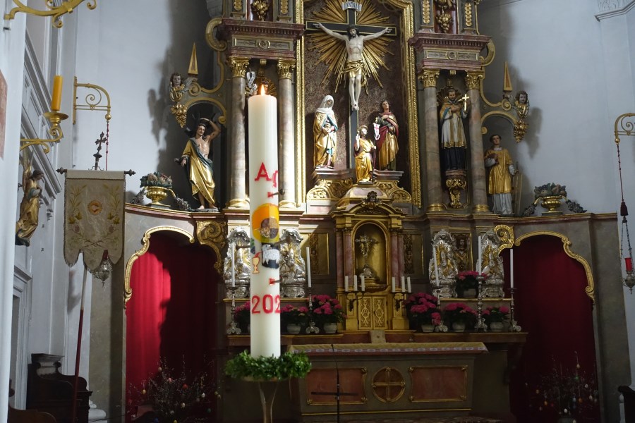 2025 Osterkerze Feldkirchen