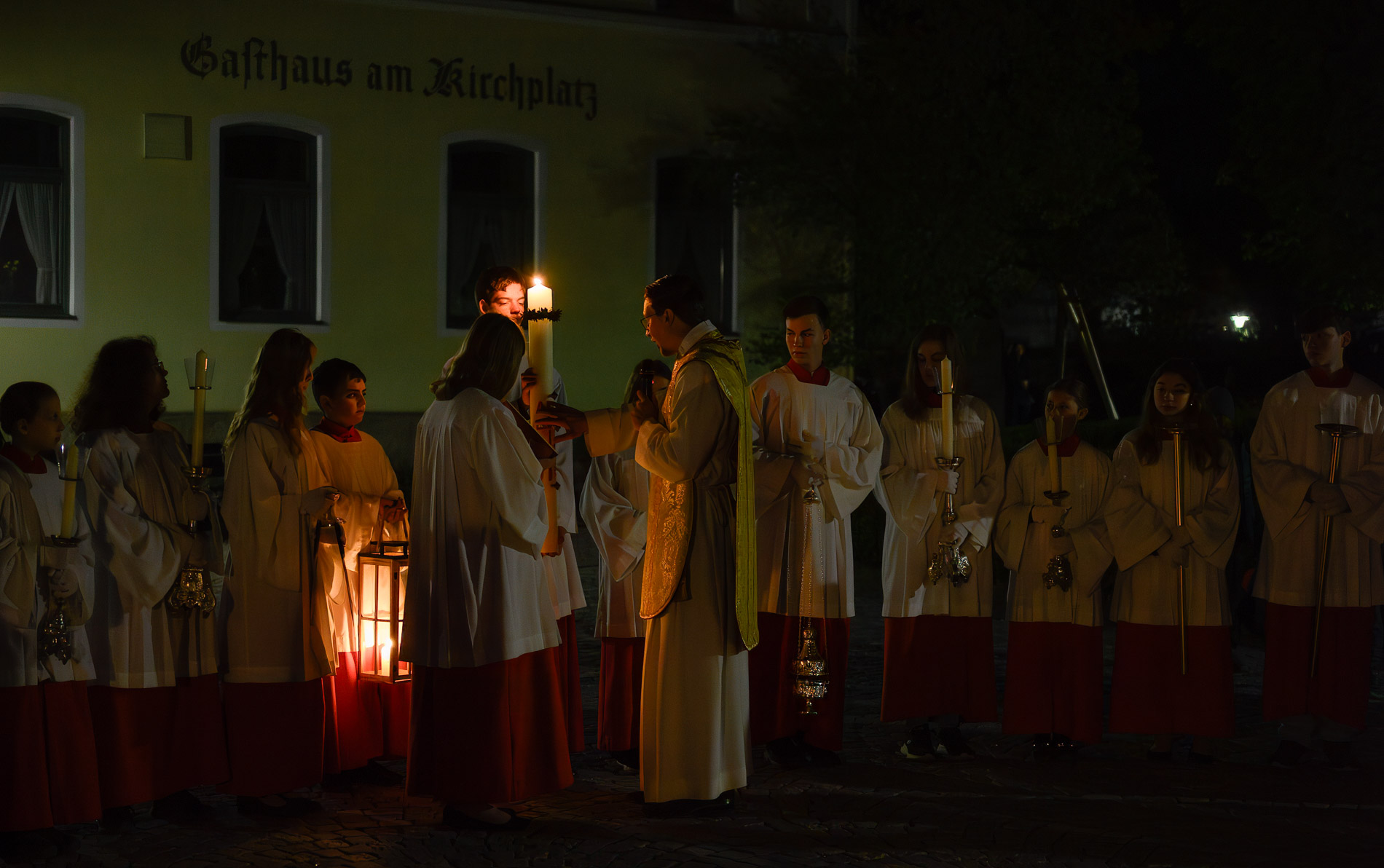 Osternacht in der Pfarrkirche Rott a. Inn - 2025