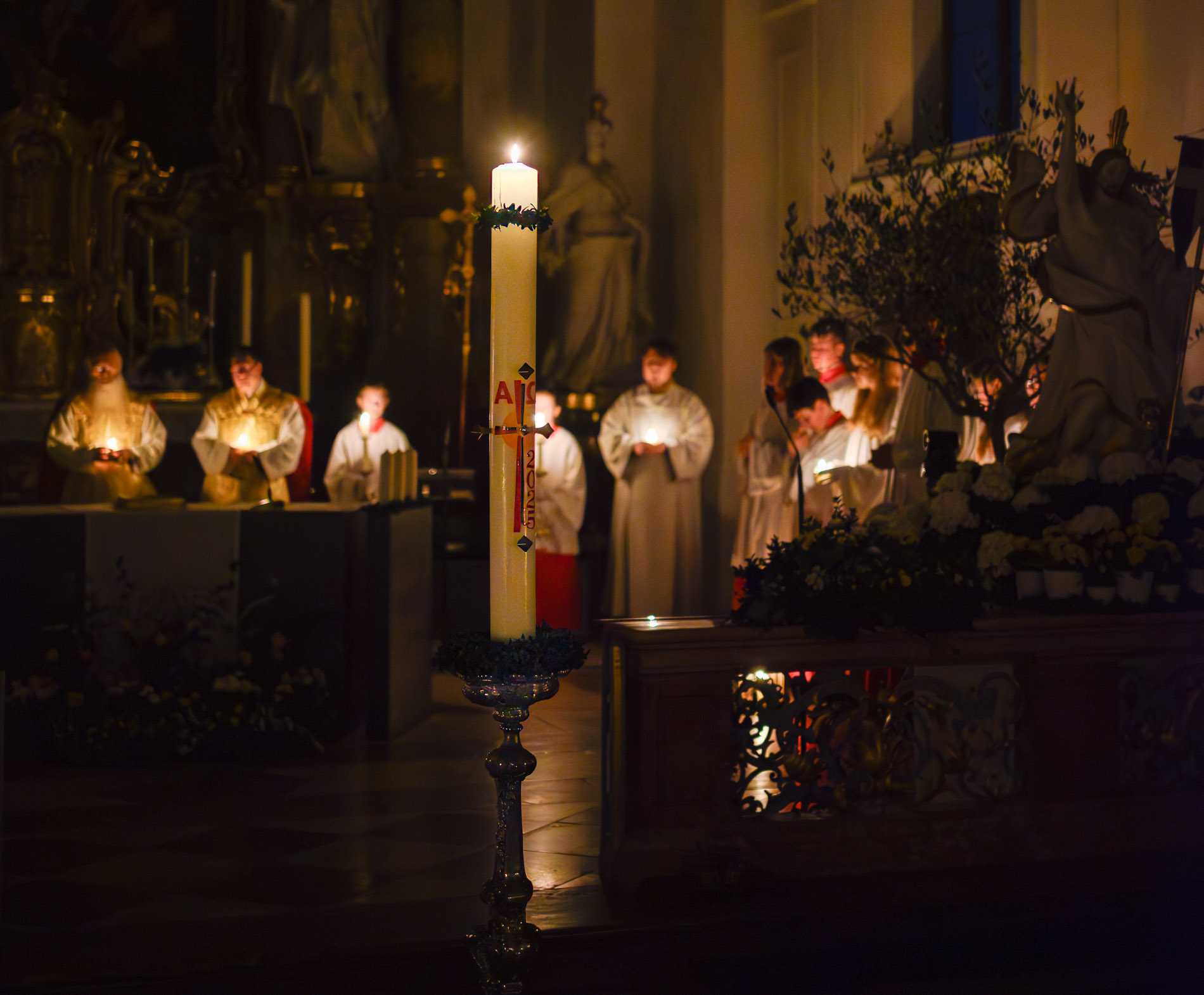 Osternacht in der Pfarrkirche Rott a. Inn - 2025