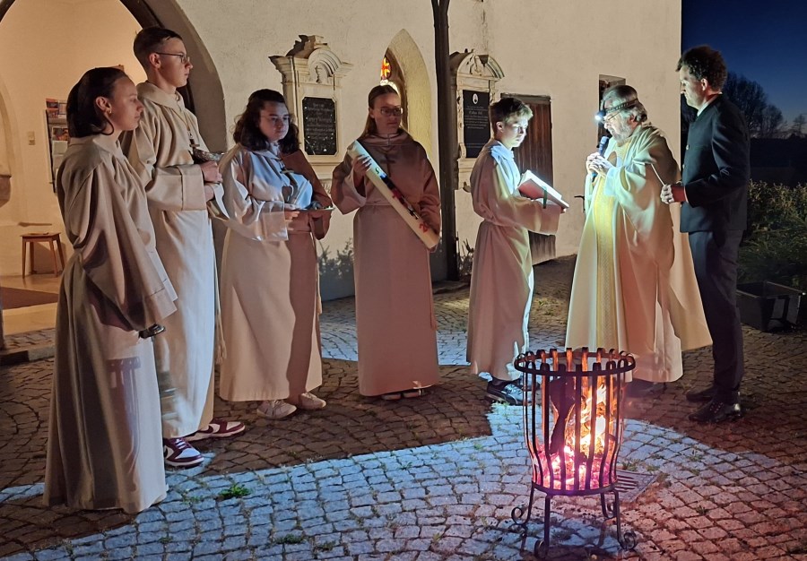 Osternacht in Tengling