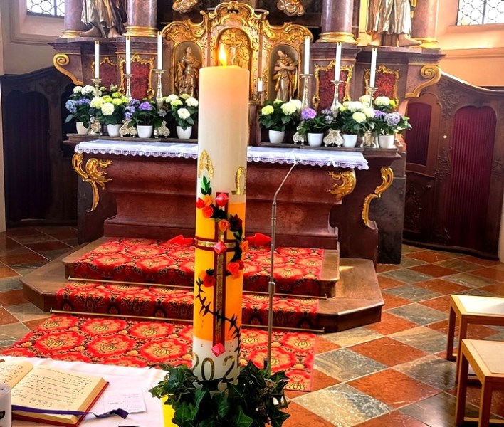 Babenshamer Osterkerze_2025