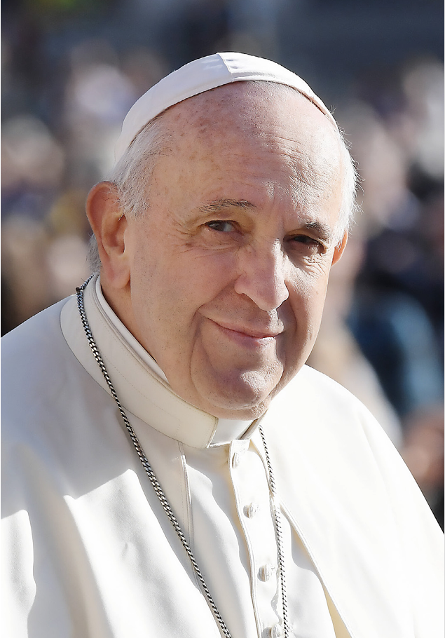 Papst Franziskus Gebetsbild 1