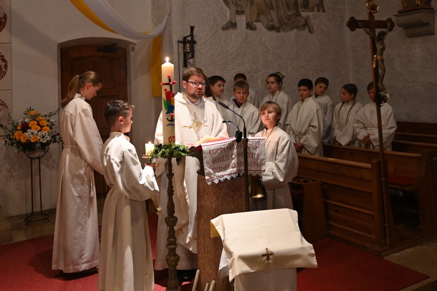 Osternacht Weissbach Evangelium