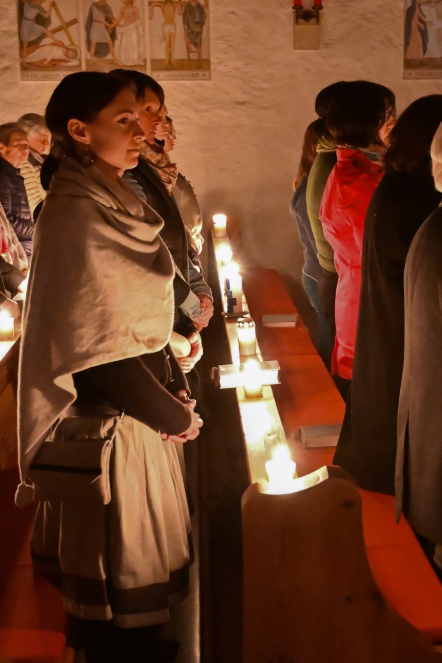 Osternacht Weissbach Weitergabe Osterlicht