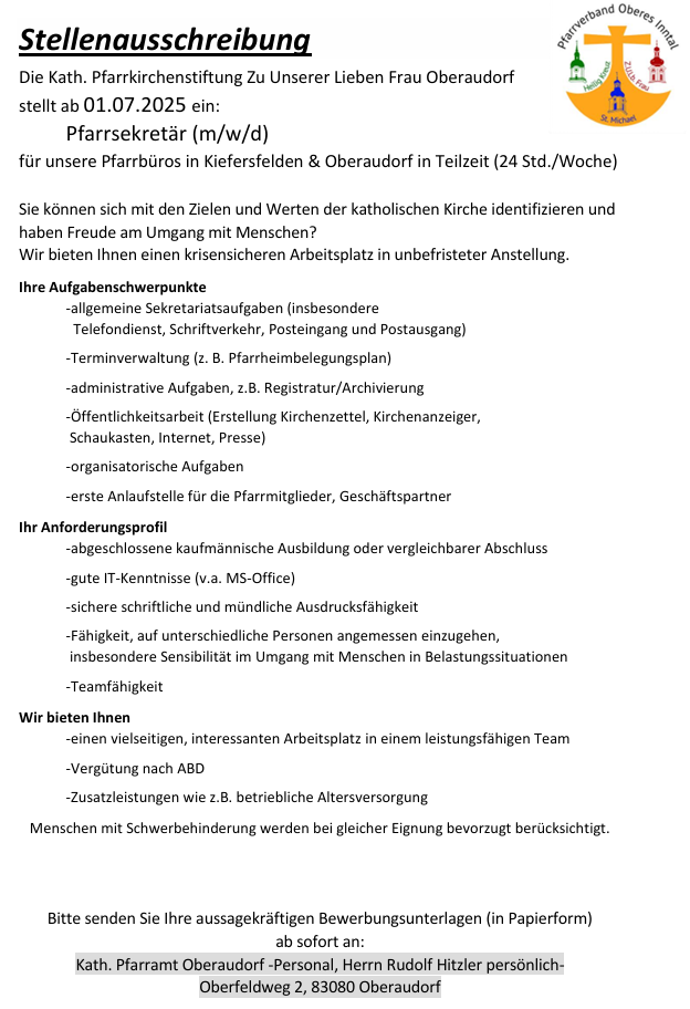 StellenausschreibungBüroKiefersfelden2025