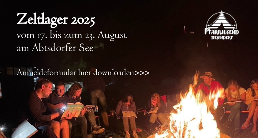 Anmeldung zum Zeltlager