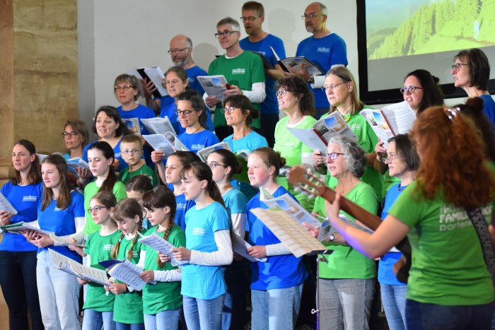 Familienchor Partenkirchen beim Katholikentag in Erfurt 2024