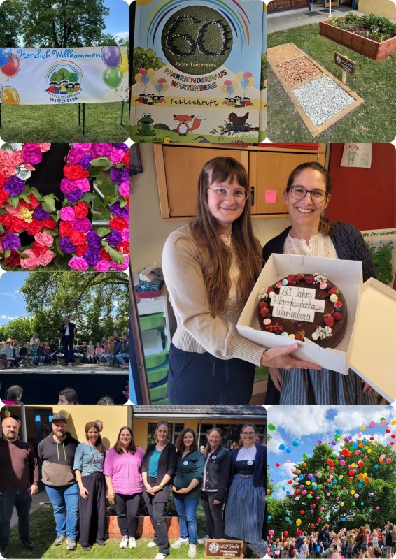 Bilder zum 60 jährigem Jubiläum vom Pfarrkinderhaus