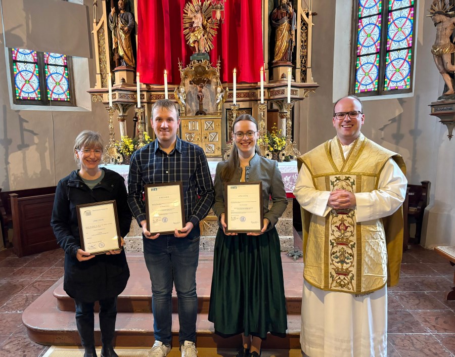 Die neuen Ehrenamtlichen in Tengling