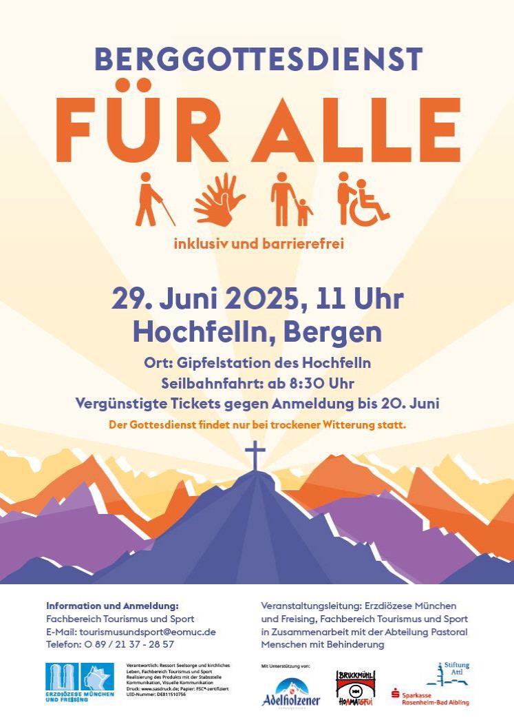 Berggottesdienst für alle