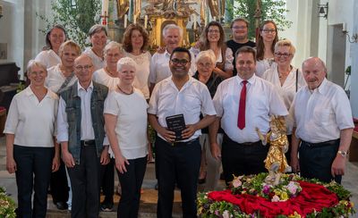 Kirchenchor Volkmannsdorf, Fronleichnam 2025