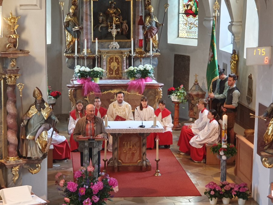 Chorjubiläum in Kleinberghofen<br/>Gottesdienst