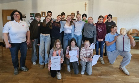 Höhenmoos Firmprojekt 2025 Erste-Hilfe