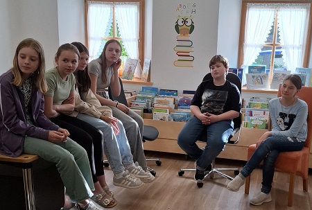 Höhenmoos Firmprojekt 2025 Bücherei