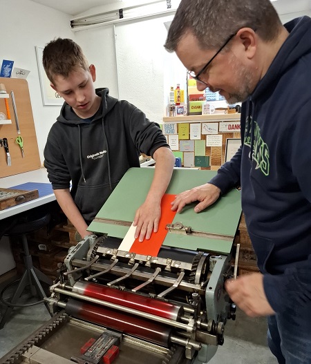 Höhenmoos Firmprojekt 2025 Druckerei