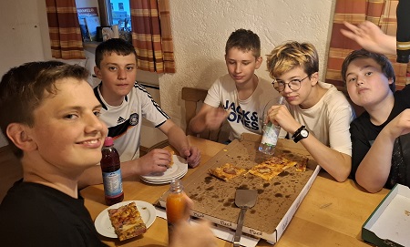 Höhenmoos Firmprojekt 2025 Übernachtung