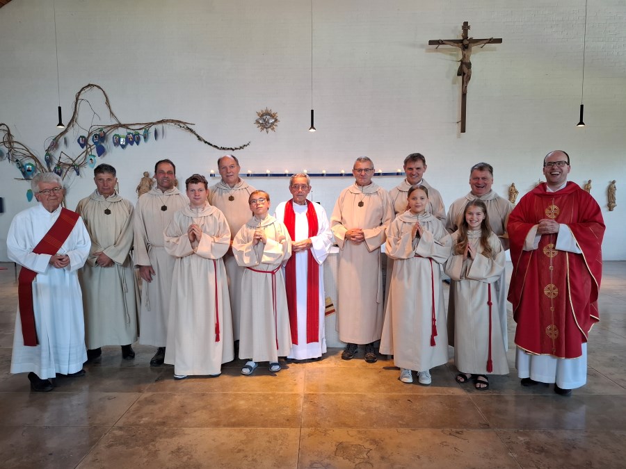 Gruppenfoto des Altardienstes