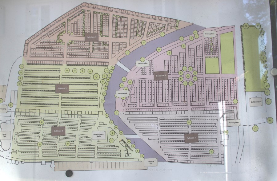 Friedhof St. Paul Erding / Plan
