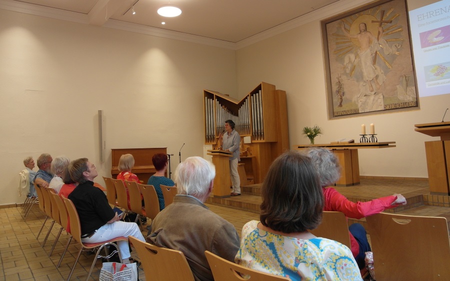 KRM besucht die evang.-meth. Kirche München