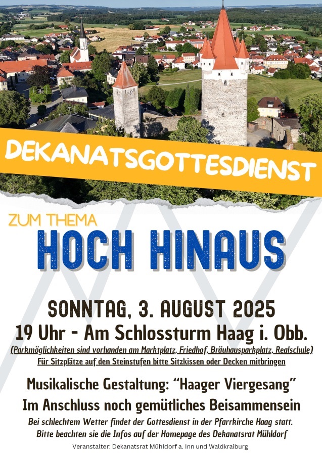Plakat Dekanatsgottesdienst 2025