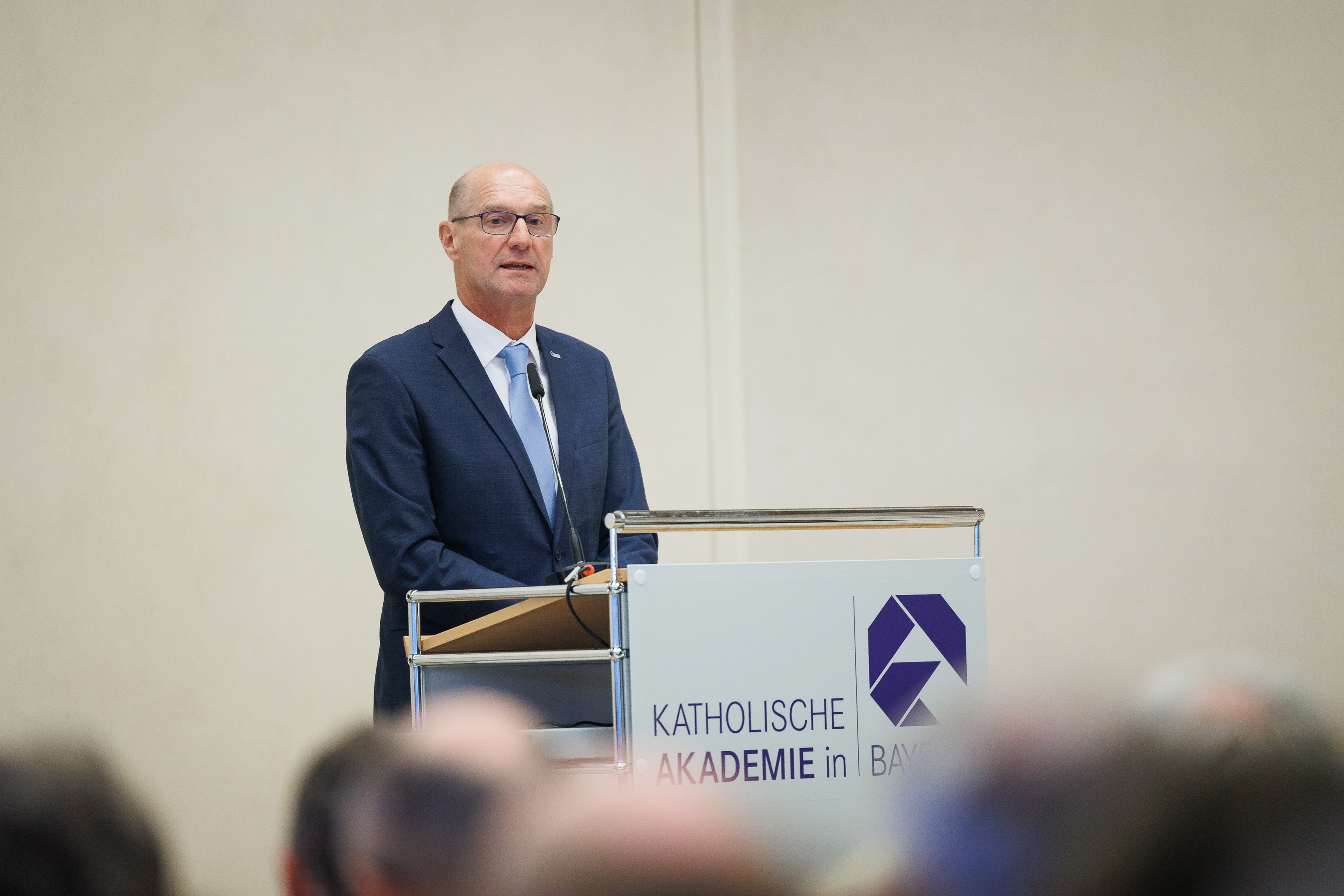 Armin Schalk am Podium