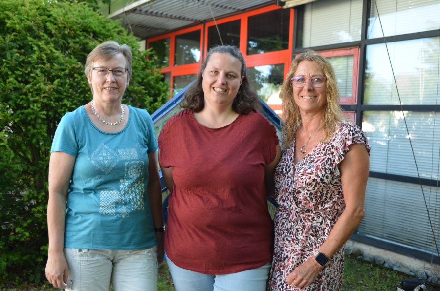 Anita Burgmair, Franziska Dücker und Gisela Habermehl