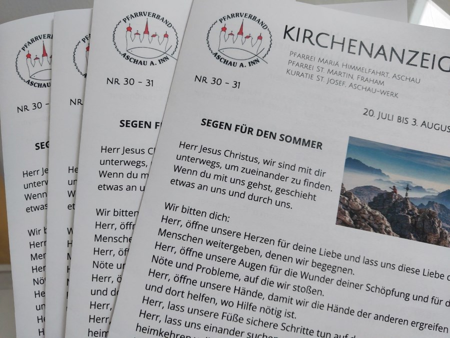 Frontbild Kirchenanzeiger