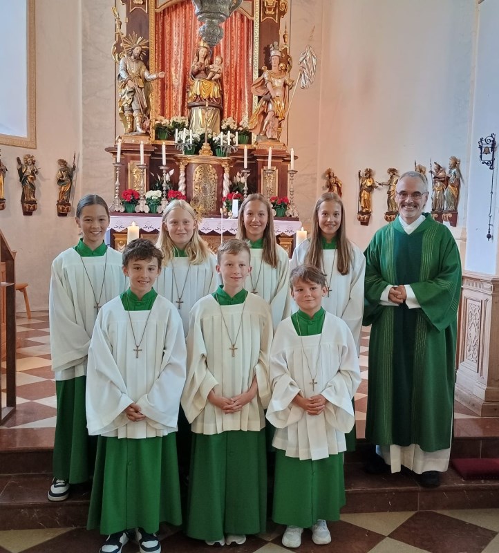 Taufkirchen, Hofkirchen, Ministranten 2025
