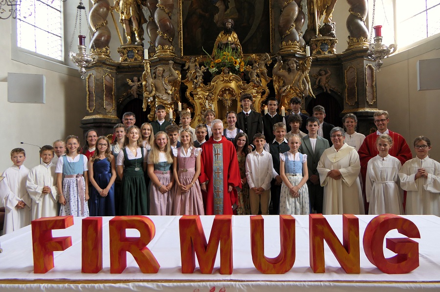 Firmung 2025 Thansau und Lauterbach